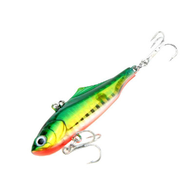 Lixada 60mm 14g VIB Hard Bait Minnow Fishing Lure with Two Treble Hooks 
Lixada 60mm 14g VIB Hard Bait Minnow Fishing Lure with Two Treble Hooks