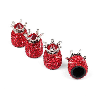 Car Tire Valve Caps 4 Pack Crown Valve Cap Diamond Valve Stem Caps Crystal Rhinestone Valve Core Cap
Car Tire Valve Caps 4 Pack Crown Valve Cap Diamond Valve Stem Caps Crystal Rhinestone Valve Core Cap