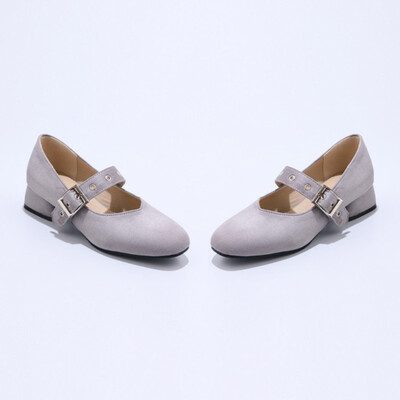 IDIFU Womens Fashion Faux Suede Square Toe Buckle Strap Low Block Heel Mary Jane Pumps Shoes
IDIFU Womens Fashion Faux Suede Square Toe Buckle Strap Low Block Heel Mary Jane Pumps Shoes