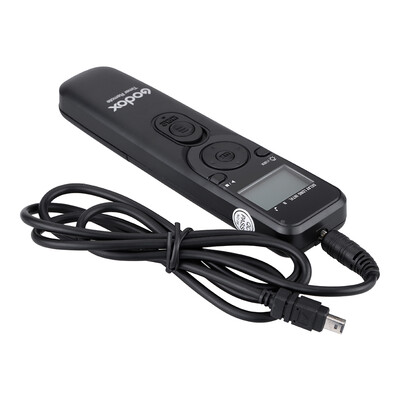 Godox UTR-N3 Replaceable Plug Cable LCD Timer Shutter Release Remote Controller with N3 Cable for Nikon D7100 D7000 D5100 D5000 D3
Godox UTR-N3 Replaceable Plug Cable LCD Timer Shutter Release Remote Controller with N3 Cable for Nikon D7100 D7000 D5100 D5000 D3