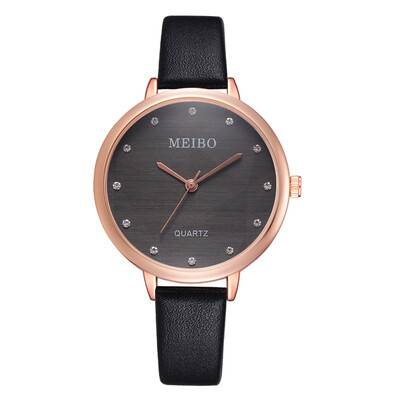Korean version of the small fresh female student watch casual simple fine strap quartz strap with rhinestone exquisite scale
Korean version of the small fresh female student watch casual simple fine strap quartz strap with rhinestone exquisite scale
