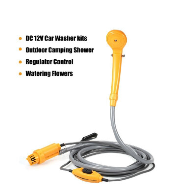 DC 12V Car Washer Shower Electric Pump for Indoor Outdoor Hiking Camping Travel Pet Dog Shoes Shower Spa Wash Kits Portable 
DC 12V Car Washer Shower Electric Pump for Indoor Outdoor Hiking Camping Travel Pet Dog Shoes Shower Spa Wash Kits Portable