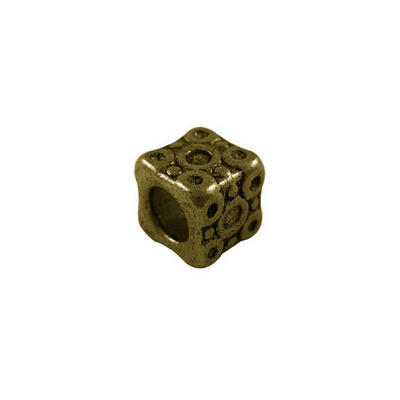 Metal Alloy European Beads Lead Free&Cadmium Free & Nickel Free Cube Antique Bronze about 11mm long 11mm wide10mm thick
Metal Alloy European Beads Lead Free&Cadmium Free & Nickel Free Cube Antique Bronze about 11mm long 11mm wide10mm thick
