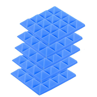 〖Follure〗5Pcs Acoustic Foam Panel Sound Stop Absorption Sponge Studio KTV Soundproof