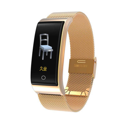 F4 Fitness Tracker Smart Bracelet Activity Tracker With Color Touch Screen Fine Steel Band Heart Rate Sleep Monitor
F4 Fitness Tracker Smart Bracelet Activity Tracker With Color Touch Screen Fine Steel Band Heart Rate Sleep Monitor