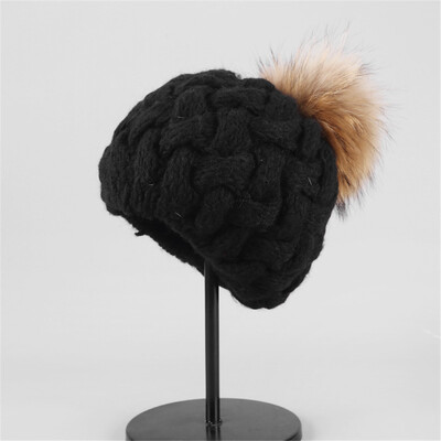 Tailored Fashion Women Winter Knit Hat Foxes Ball Collar Set Thick Warm Solid Earmuff Hat
Tailored Fashion Women Winter Knit Hat Foxes Ball Collar Set Thick Warm Solid Earmuff Hat
