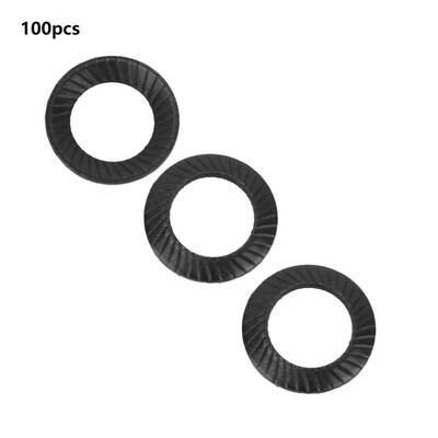 Greensen 100pcs M4 Steel Ribbed Lock Washer Spacers Washers Anti-skid Gaskets with Double-sided Ridges
Greensen 100pcs M4 Steel Ribbed Lock Washer Spacers Washers Anti-skid Gaskets with Double-sided Ridges