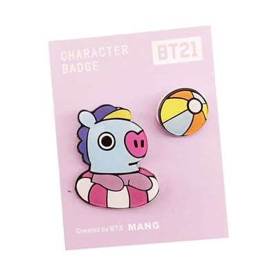 2 Pcs Set KPOP BTS Same paragraph Cartoon Acrylic Badge Set Super Cute Brooch Bag Pendant
2 Pcs Set KPOP BTS Same paragraph Cartoon Acrylic Badge Set Super Cute Brooch Bag Pendant