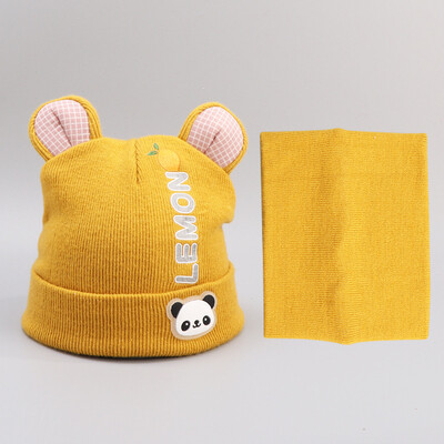 Korean version of autumn&winter new mens&womens scarf head cap baby knitted cotton cartoon two-piece hat
Korean version of autumn&winter new mens&womens scarf head cap baby knitted cotton cartoon two-piece hat