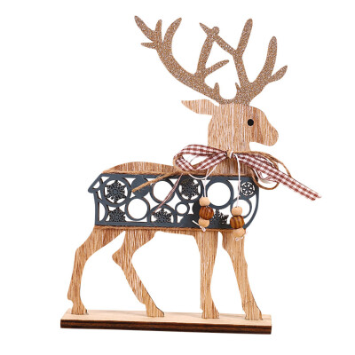 Siaonvr Christmas Decoration Wooden Ornaments Elk Gift Window Table Simple Decoration
Siaonvr Christmas Decoration Wooden Ornaments Elk Gift Window Table Simple Decoration