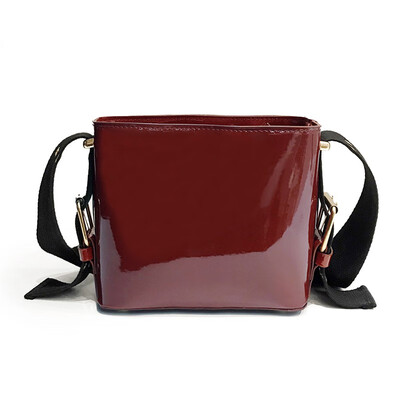 Bags For Women Girl Fashion Patent Leather Bucket Bags Simple Solid Color Crossbody Shoulder Bag Small
Bags For Women Girl Fashion Patent Leather Bucket Bags Simple Solid Color Crossbody Shoulder Bag Small