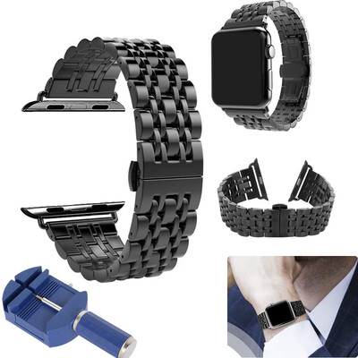 For Apple Watch iWatch 123 Replacement Stainless Watch Band Bracelet Watch Strap 3842mm
For Apple Watch iWatch 123 Replacement Stainless Watch Band Bracelet Watch Strap 3842mm