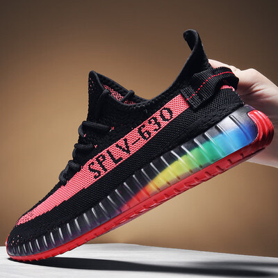 Ins fashion transparent color bottom breathable mesh sneakers fashion outdoor trend flying woven running shoes men
Ins fashion transparent color bottom breathable mesh sneakers fashion outdoor trend flying woven running shoes men