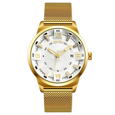 SKMEI Mens Watches Luxury Quartz Watch Fashion Stainless Steel Business WristWatch
SKMEI Mens Watches Luxury Quartz Watch Fashion Stainless Steel Business WristWatch