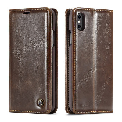 CaseMe New Phone Cases Original Brand Leather Business Auto Flip Card slot Wallet Case For iphone Xs MAX 65" Phone Cover
CaseMe New Phone Cases Original Brand Leather Business Auto Flip Card slot Wallet Case For iphone Xs MAX 65" Phone Cover