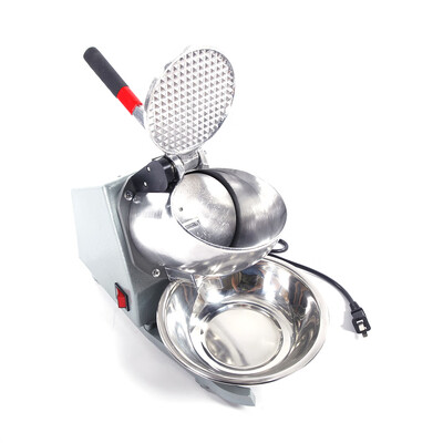 200W Ice Shaver Machine Snow Cone Maker Shaved Icee 143 lbs Electric Crusher