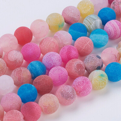 Natural Weathered Agate Beads Strands Dyed Frosted Round Mixed Color 8mm Hole 1mm about 46pcsstrand 15"
Natural Weathered Agate Beads Strands Dyed Frosted Round Mixed Color 8mm Hole 1mm about 46pcsstrand 15"