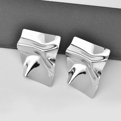 2019 new brand design metal geometry irregular personality street shooting earrings minimalist generous creative gifts for women
2019 new brand design metal geometry irregular personality street shooting earrings minimalist generous creative gifts for women