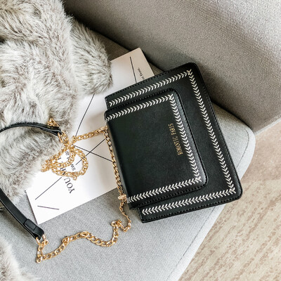 Small womens bag summer small fresh fashion chain small square bag France small shoulder Messenger bag
