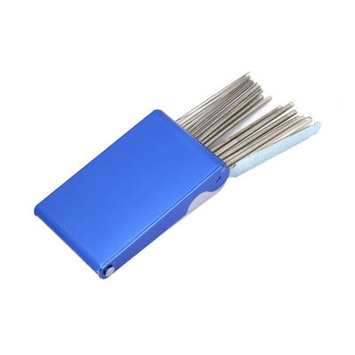 Greensen 21Pcs Stainless Steel Gas Welding Tip Nozzle Cleaner File Set for Soldering Welding
Greensen 21Pcs Stainless Steel Gas Welding Tip Nozzle Cleaner File Set for Soldering Welding