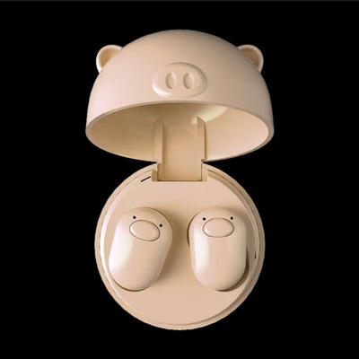 Bluetooth 50 Wireless Earphones Cute Piggy Water Resistant Headphones With Mic Charging Case For Apple Android 
Bluetooth 50 Wireless Earphones Cute Piggy Water Resistant Headphones With Mic Charging Case For Apple Android