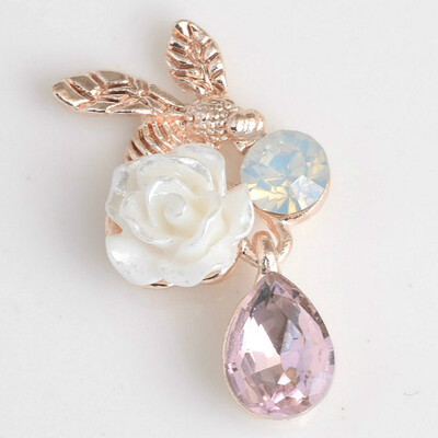 Alloy Pearl Rhinestone Decor DIY Hair Accessories Jewelry Gift