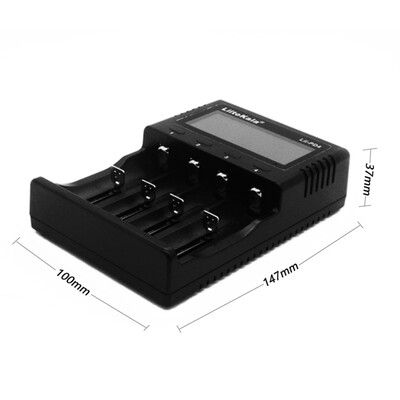 LiitoKala Lii-PD4 Intelligent Battery Charger Smart Charger w 4 Battery Slots LCD Display for Ni-MH Ni-Cd Li-ion Rechargeable Bat
LiitoKala Lii-PD4 Intelligent Battery Charger Smart Charger w 4 Battery Slots LCD Display for Ni-MH Ni-Cd Li-ion Rechargeable Bat