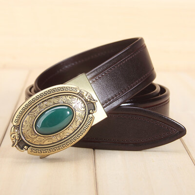 Mens high-end belt automatic buckle layer leather high-grade leather belt youth business pants with gifts
Mens high-end belt automatic buckle layer leather high-grade leather belt youth business pants with gifts