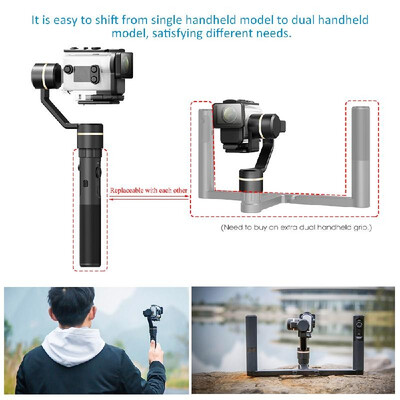 FeiyuTech G5 GS 3-Axis Single Handheld Gimbal Stabilizer Splash-Proof Design Support Mobile Time-lapse Photography for Sony AS50F
FeiyuTech G5 GS 3-Axis Single Handheld Gimbal Stabilizer Splash-Proof Design Support Mobile Time-lapse Photography for Sony AS50F