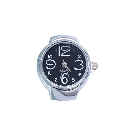 Personalized Men Women Couple Rings Watch Mini Fashion Metal Quartz Watches