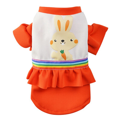 Summer Dog Dress Pet Breathable Cartoon Short Sleeves Leisure Dress For Dogs Chihuahua Yorkie Pet Clothes
Summer Dog Dress Pet Breathable Cartoon Short Sleeves Leisure Dress For Dogs Chihuahua Yorkie Pet Clothes