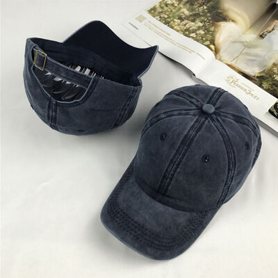 Adjustable Style Washed Plain Solid Visor Cotton Cap Baseball Cap Hat
Adjustable Style Washed Plain Solid Visor Cotton Cap Baseball Cap Hat