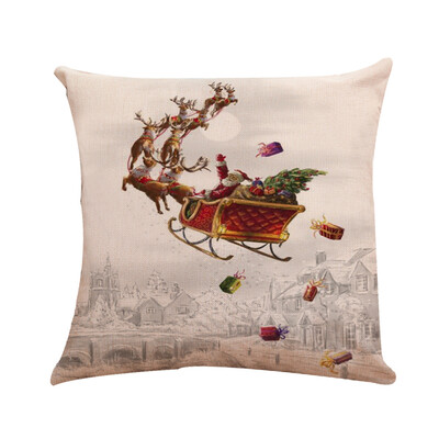 Tailored 18 Xmas Cotton Pillow Case Linen Cushion Cover Merry Christmas Home Decoration
Tailored 18 Xmas Cotton Pillow Case Linen Cushion Cover Merry Christmas Home Decoration