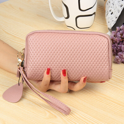 2019 new melon seed double zipper leather clutch bag European&American fashion trend coin purse mobile phone bag
2019 new melon seed double zipper leather clutch bag European&American fashion trend coin purse mobile phone bag