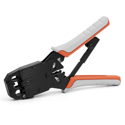Jimmy Home JM-G16568R 4P6P8P three network crimping pliers cable clamp stripping pliers multi-function network terminal pliers professional grade
Jimmy Home JM-G16568R 4P6P8P three network crimping pliers cable clamp stripping pliers multi-function network terminal pliers professional grade