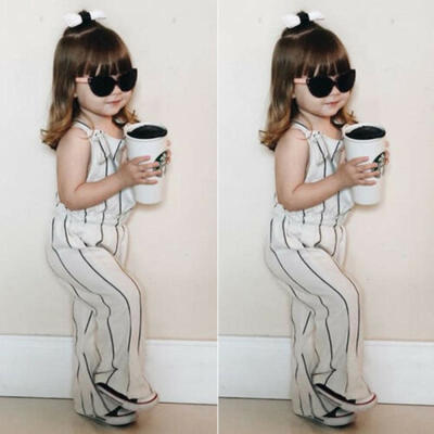 Toddler Kids Baby Girls Clothes Stripe Jumpsuit Romper Bodysuit Outfits Sunsuit
Toddler Kids Baby Girls Clothes Stripe Jumpsuit Romper Bodysuit Outfits Sunsuit