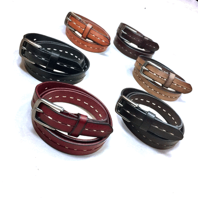 Student casual ladies belt leather pin buckle layer leather belt with fashion wild small belt
Student casual ladies belt leather pin buckle layer leather belt with fashion wild small belt
