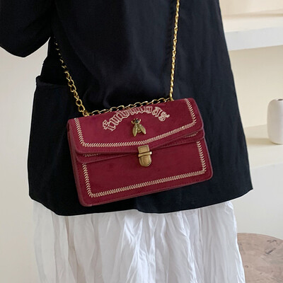 Advanced sense bag female bag 2019 new fashion scrub shoulder bag popular Messenger bag wild ins chain bag
Advanced sense bag female bag 2019 new fashion scrub shoulder bag popular Messenger bag wild ins chain bag