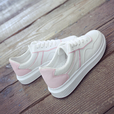New small white shoes womens shoes Korean version of white shoes student canvas shoes spring thick soled casual board shoes
New small white shoes womens shoes Korean version of white shoes student canvas shoes spring thick soled casual board shoes