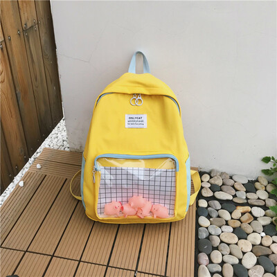 INS schoolbag Korean version of senior high school students Brief Senior Middle School Students Junior High School Girls Brigh 
INS schoolbag Korean version of senior high school students Brief Senior Middle School Students Junior High School Girls Brigh