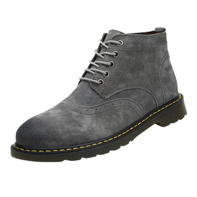 New Men Large Size 39-47 Leather Winter Shoes Fashion Men Winter Boots Mid-Calf Mens Boots Leather lace-up Mens Boots Shoes
New Men Large Size 39-47 Leather Winter Shoes Fashion Men Winter Boots Mid-Calf Mens Boots Leather lace-up Mens Boots Shoes