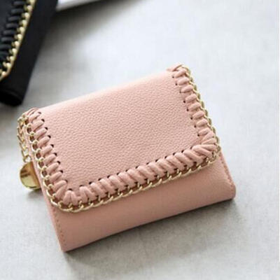 Simple Square Lady Wallet Short Paragraph Braided Lichee Pattern Small Wallet Mini Card Holder Purse
Simple Square Lady Wallet Short Paragraph Braided Lichee Pattern Small Wallet Mini Card Holder Purse