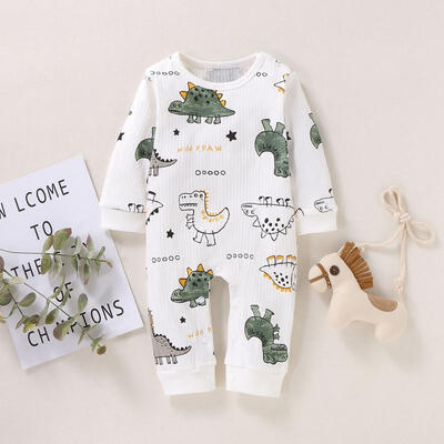 Infant Newborn Baby Boy Girl Dinosaur Printed Clothes Long Sleeve Cotton Romper Jumpsuits Winter One Piece Outfits
Infant Newborn Baby Boy Girl Dinosaur Printed Clothes Long Sleeve Cotton Romper Jumpsuits Winter One Piece Outfits