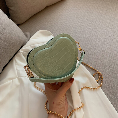 Tailored Women Alligator Leather heart-shape Crossbody Bag Handle Bag Chain Shoulder Bags
Tailored Women Alligator Leather heart-shape Crossbody Bag Handle Bag Chain Shoulder Bags