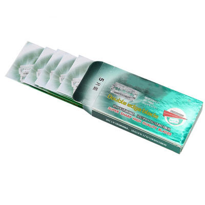 Greensen 100pcs Stainless Steel Manual Face Shaving Razor Blades Double Edge Razor Blade for Men
Greensen 100pcs Stainless Steel Manual Face Shaving Razor Blades Double Edge Razor Blade for Men