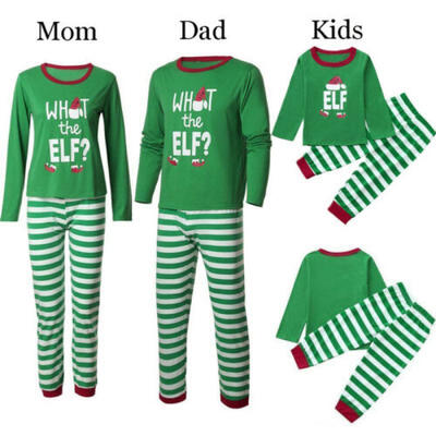Family Matching Christmas Sleepwear Women Men Kids Xmas Elf Nightwear Pajamas
Family Matching Christmas Sleepwear Women Men Kids Xmas Elf Nightwear Pajamas