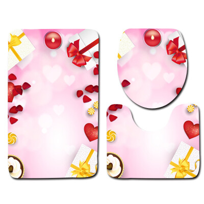 〖Follure〗3PCS Valentines Day Pattern Non Slip Toilet Seat Cover Rug Bathroom Set Decor
〖Follure〗3PCS Valentines Day Pattern Non Slip Toilet Seat Cover Rug Bathroom Set Decor