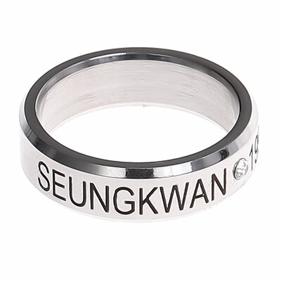 Kpop Seventeen Same Heel Letter Lettering Ring Unisex Pair Titanium Steel Ring Hot Gift
Kpop Seventeen Same Heel Letter Lettering Ring Unisex Pair Titanium Steel Ring Hot Gift