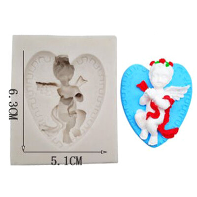 3D Angel Cross Silicone Fondant Cake Sugar craft Chocolate Decor Mould Icing Mold
3D Angel Cross Silicone Fondant Cake Sugar craft Chocolate Decor Mould Icing Mold