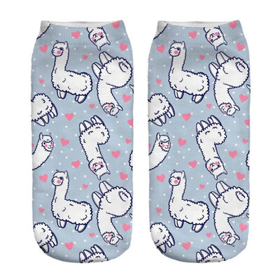 1Pair Women Low Cut Ankle Socks Funny Llama 3D Printing Socks Cotton Hosiery Printed Alpaca Socks
1Pair Women Low Cut Ankle Socks Funny Llama 3D Printing Socks Cotton Hosiery Printed Alpaca Socks